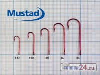 Крючки Mustad 3282R, упаковка 100 штук